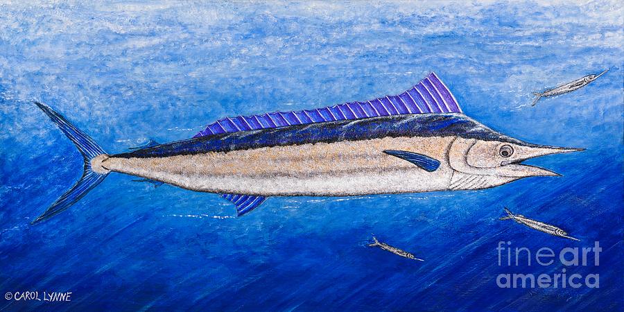 Fish Painting - Spearfish by Carol Lynne