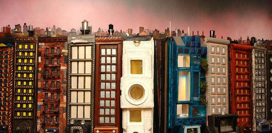 Special Perspective-Big Blocks Painting by Robert Handler