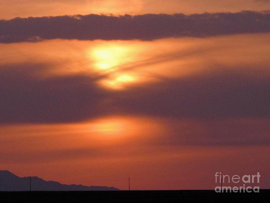 Sunrise Photograph - Spectacular Sunrise by Louise Peardon