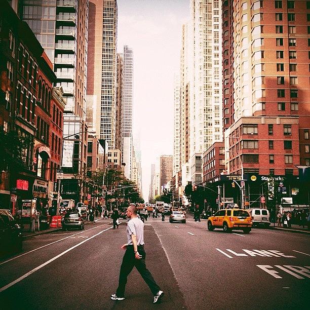 New York City Photograph - Speed Of Life - New York City Street by Vivienne Gucwa
