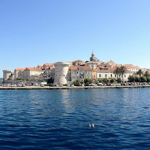 Spent The Day In Korcula On The Way To Photograph by Alan Khalfin Spent The Day In Korcula On The Way To Photograph by Alan Khalfin