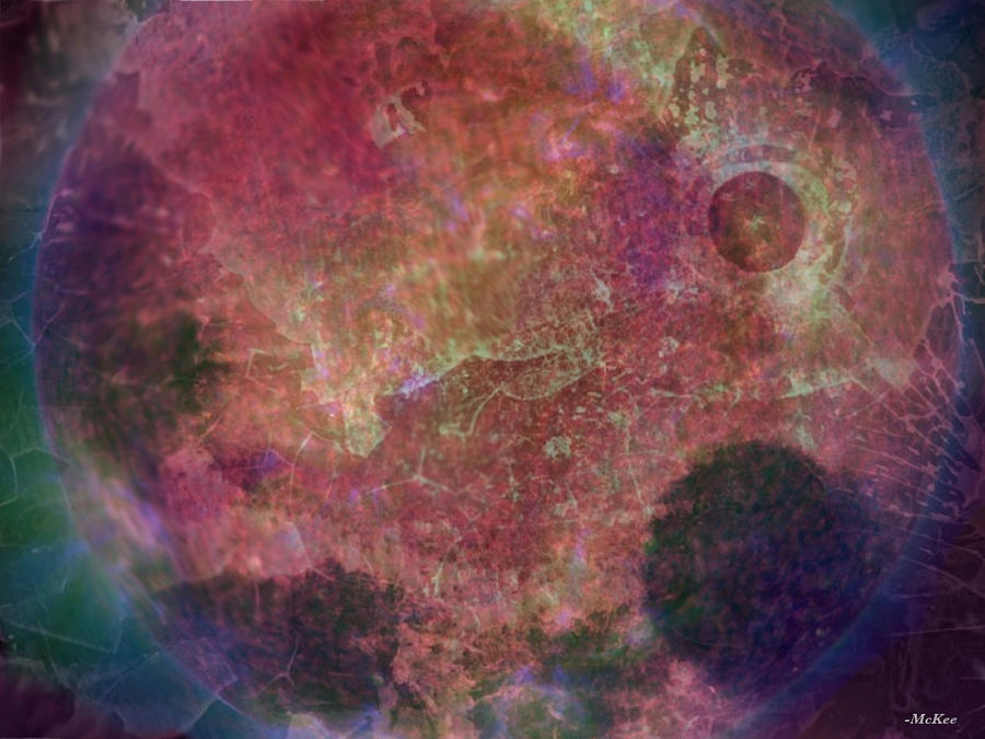 Planet Digital Art - Sphere by Landry McKee 
