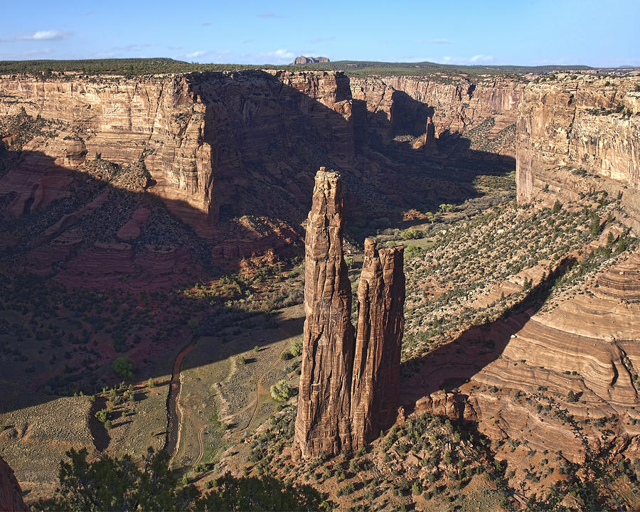Spider Rock and Canyon de Chelly Photograph by Gregory Scott