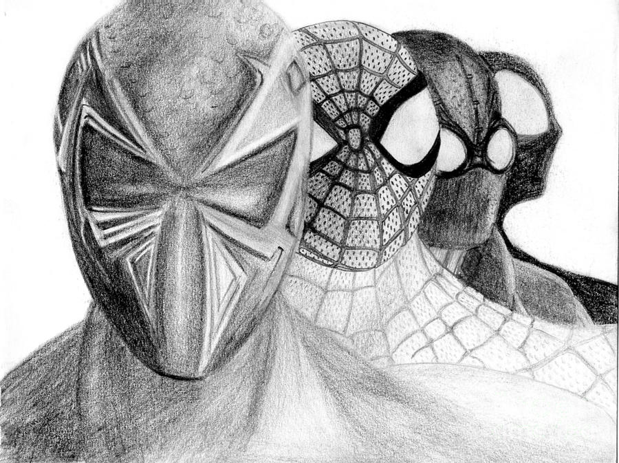 Spidey sketch at school 🕷#fyp #spiderman #drawing #willemdafoe | TikTok