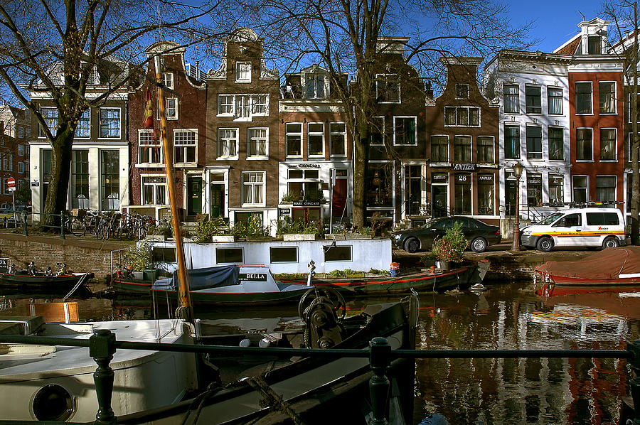 Spiegelgracht 28. Amsterdam Photograph by Juan Carlos Ferro Duque