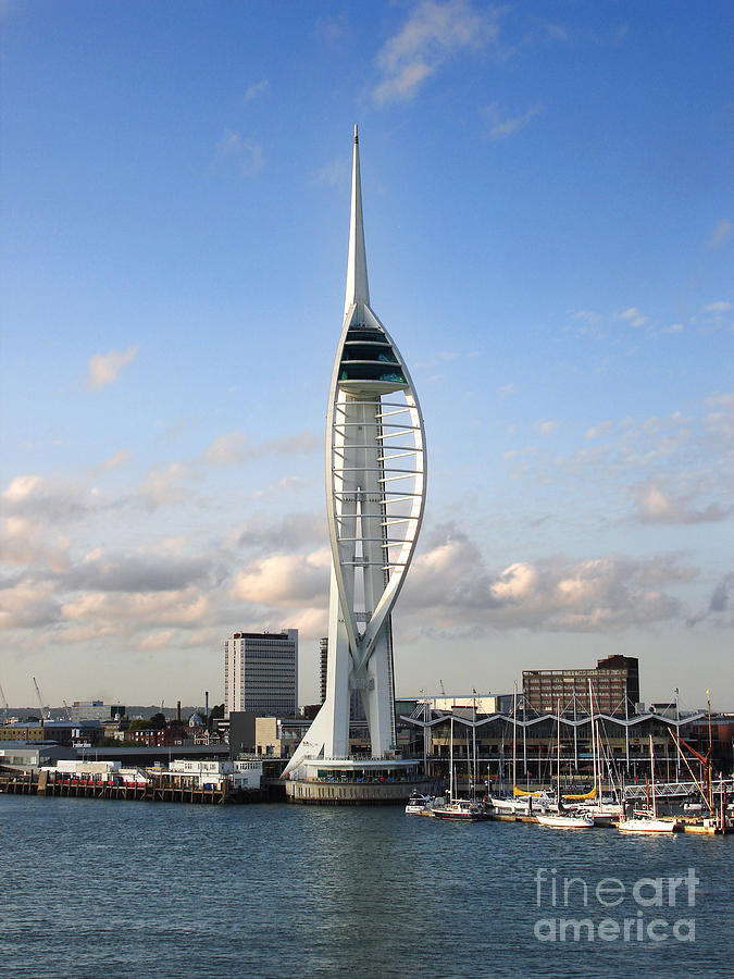 Spinnaker Tower Photograph by Jane Rix