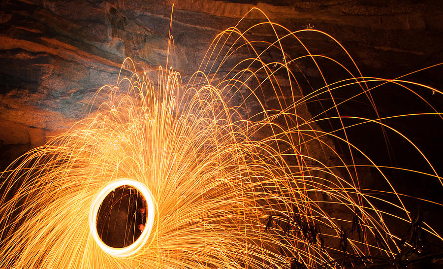 Spinning Fire Photograph by Joye Ardyn Durham