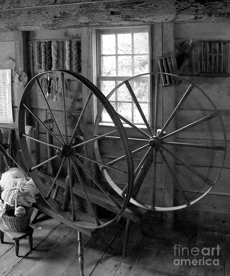 Spinning Wheels Photograph by Robert Suggs