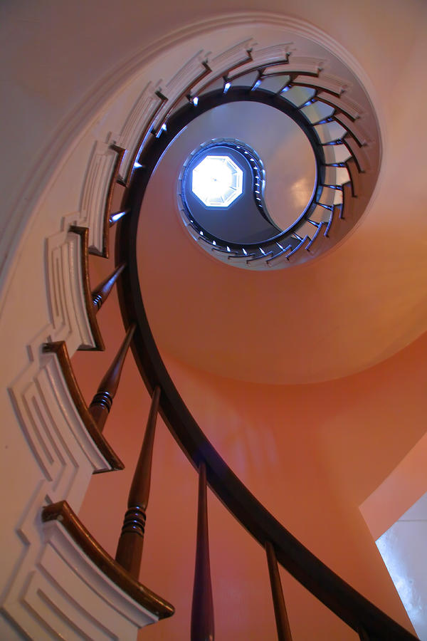 Architecture Photograph - Spiral Stairway by Steven Ainsworth