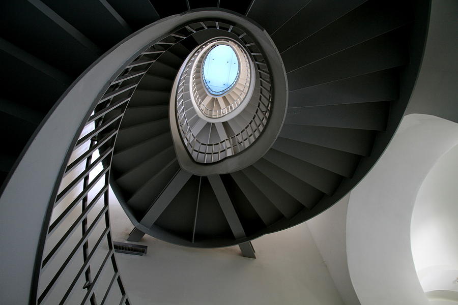 Abstract Photograph - Spiral Steps by Arie Arik Chen