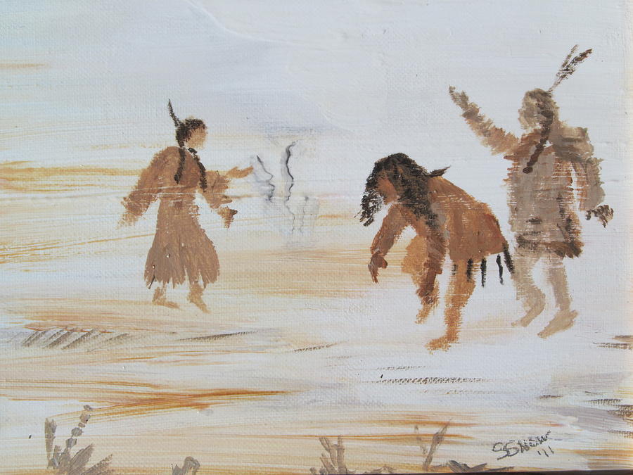 Spirit Dance Painting by Susan Voidets