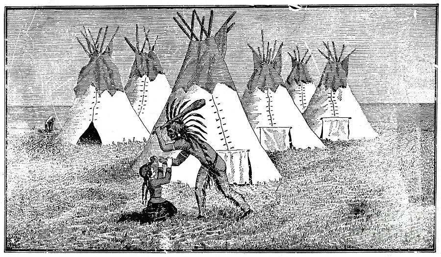1857 Photograph - Spirit Lake Massacre, 1857 by Granger 1857 Photograph - Spirit Lake Massacre, 1857 by Granger