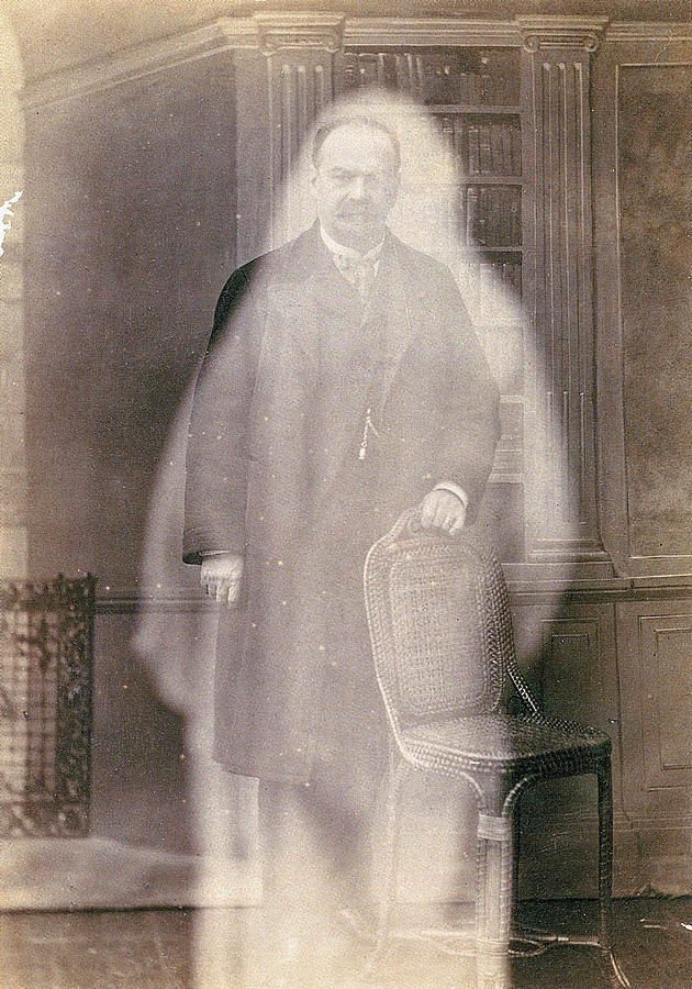 SPIRIT PHOTOGRAPH, c1896 Photograph by Granger