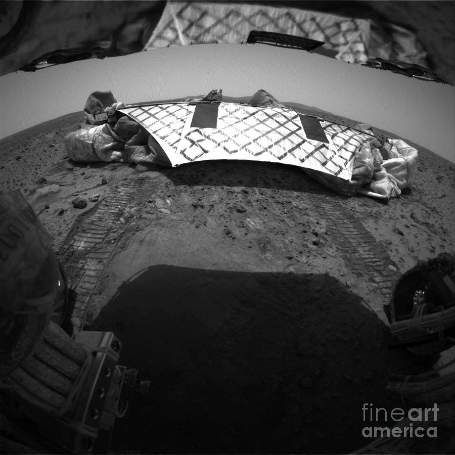Spirits Lander On Mars Photograph by NASA / JPL-Caltech