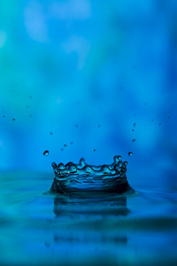 Water Photograph - Splash by Heather Reeder