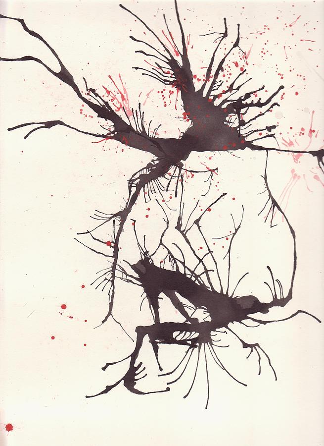 Abstract Painting - Splat by Arika Gloud
