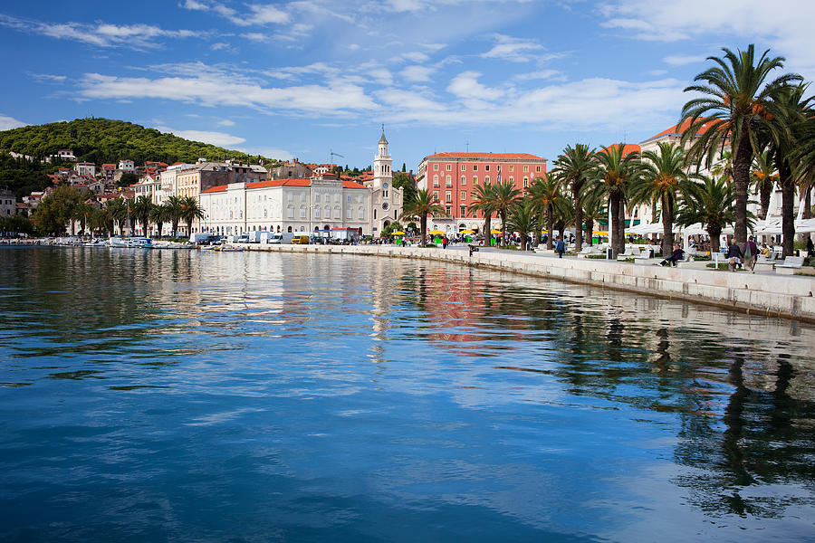 Split Bay in Croatia Photograph by Artur Bogacki