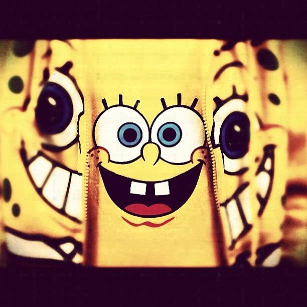 Instagram Photograph - Spongebob  by A L I