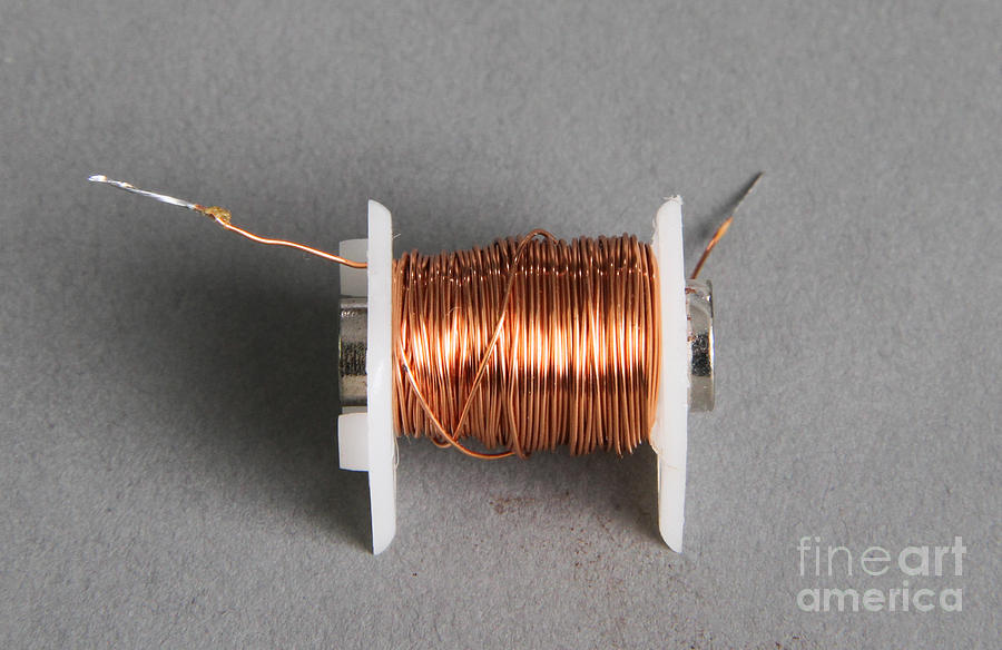 Spool Of Copper Wire Photograph by Photo Researchers