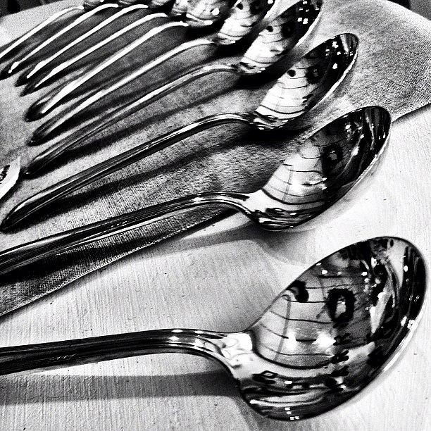 Beach Photograph - #spoons #greenport #shops #beach by Jess Stanisic