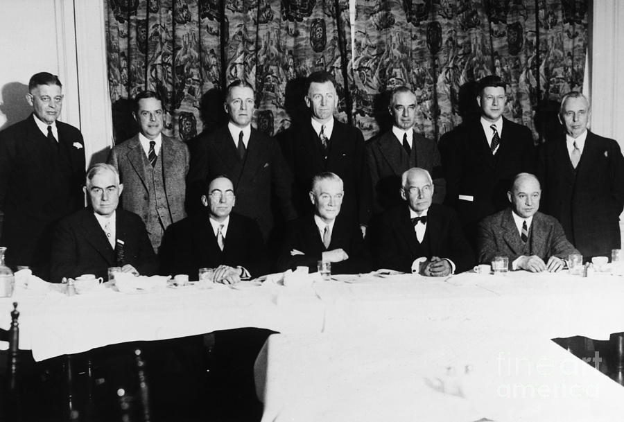 Sports Luncheon, 1930 Photograph by Granger