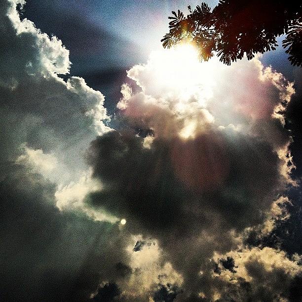Clouds Photograph - Spot Both 🐒&💛 by Kokky Lawrence