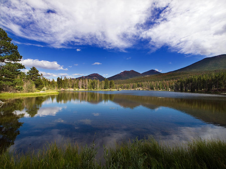 Sprague Lake Photograph by Phil Stone