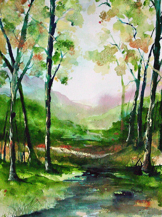 Spring 2012 Painting by Robin Miller-Bookhout
