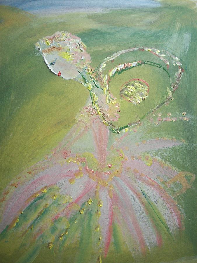 Spring Fairy Entrance Painting by Judith Desrosiers
