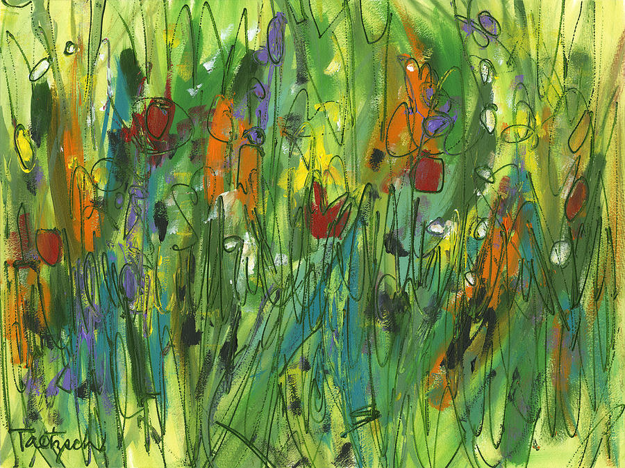Impressionism Painting - Spring Fancy by Lynne Taetzsch