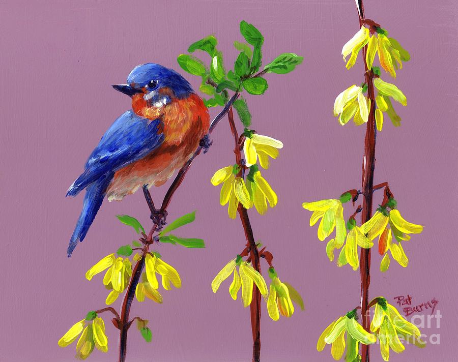 Spring Painting by Pat Burns
