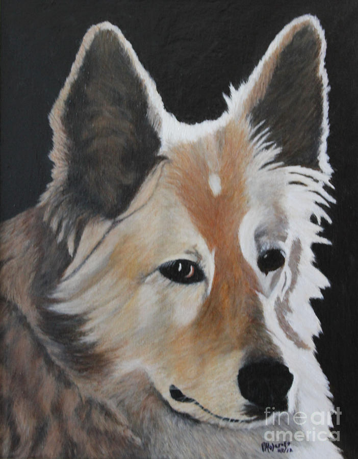 Springer Painting by Peggy Holcroft
