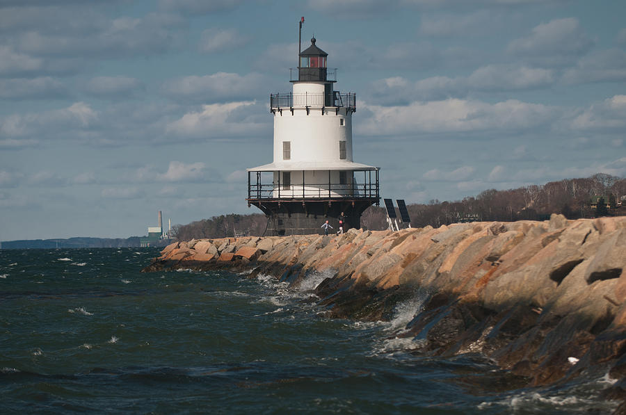 Springpoint Ledge Light House Photograph by Paul Mangold