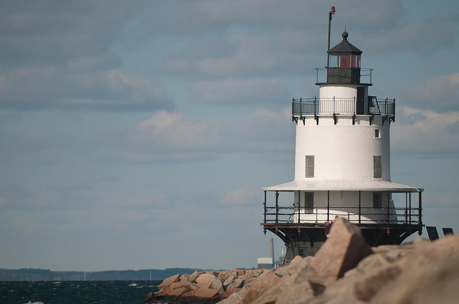 Springpoint Ledge Lighthouse Photograph by Paul Mangold
