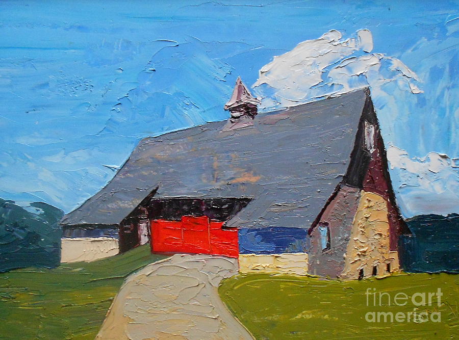Barn Painting - Springton Manor by Sherry McVickar