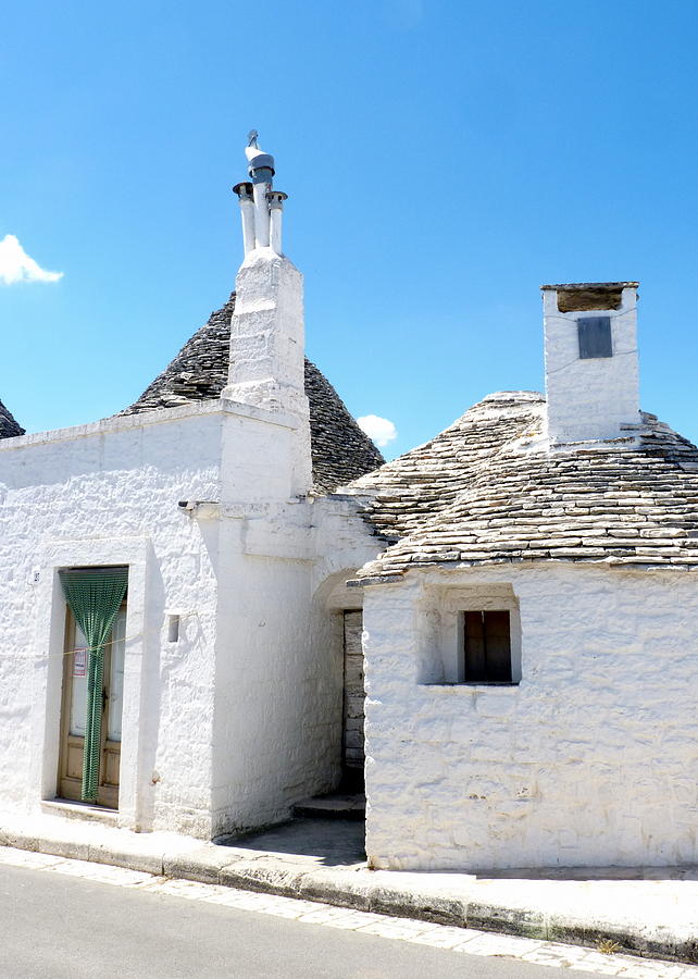Square Trulli Photograph by Carla Parris