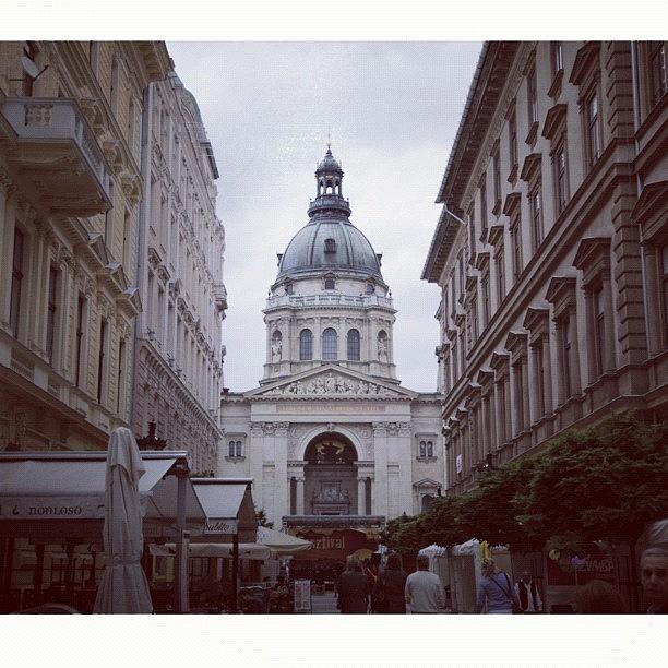 Budapest Photograph - #squaready #stistvan #basilica #templom by Byron Ovalle