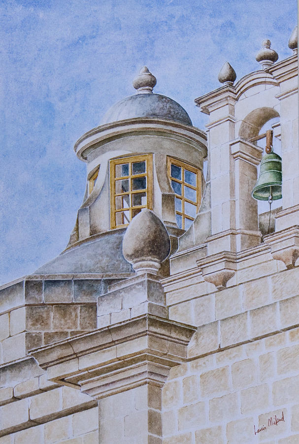 St Agathas Church 153 Painting By Louis Mifsud