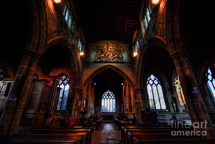 Architecture Photograph - St Andrews Church - The Nave by Yhun Suarez