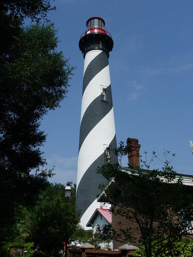 St. Augustine Lighthouse Photograph by Peggy King