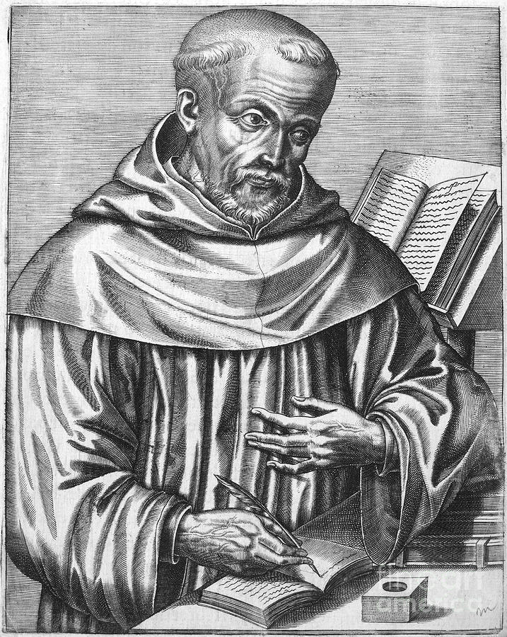 St. Bernard Of Clairvaux Photograph by Granger - Fine Art America