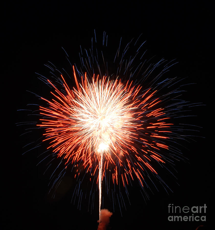 St Clair Fireworks 1 Photograph by Grace Grogan