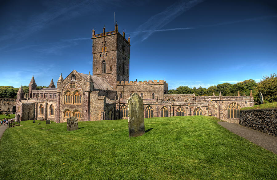 Architecture Photograph - St Davids Cathedral 6 by Steve Purnell