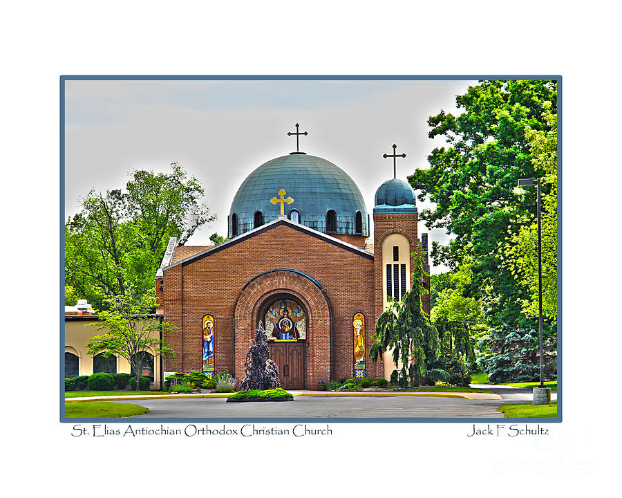St Elias Antiochian Orthodox Christian Church Photograph by Jack Schultz