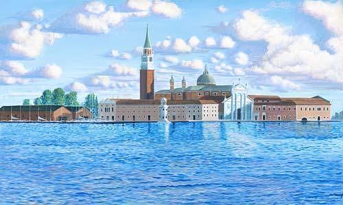 Venice Painting - St. Georgio Maggoire by Patrick Funke