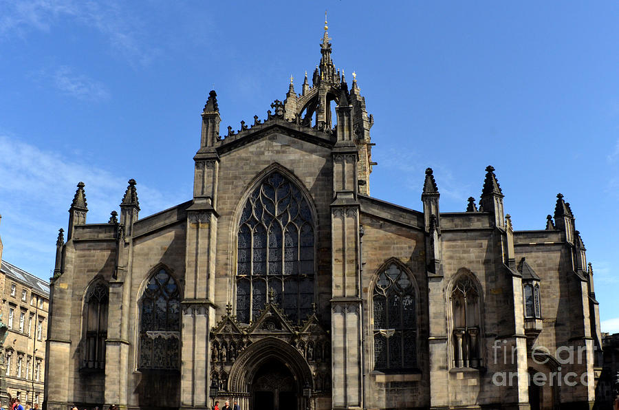 St Giles Cathedral Digital Art by Pravine Chester - Fine Art America