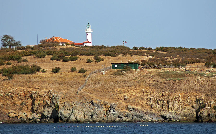 St Ivan Island Lighthouse Photograph by Tony Murtagh