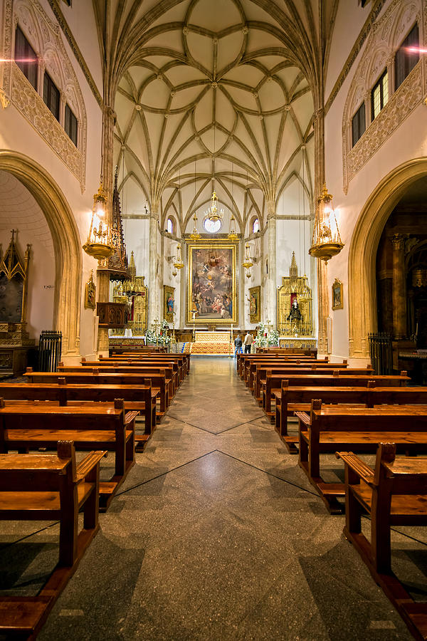 St. Jerome Royal Church in Madrid Photograph by Artur Bogacki