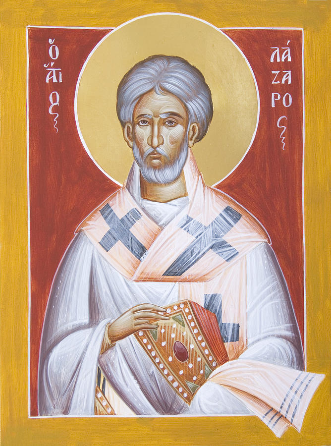 saint lazarus icon