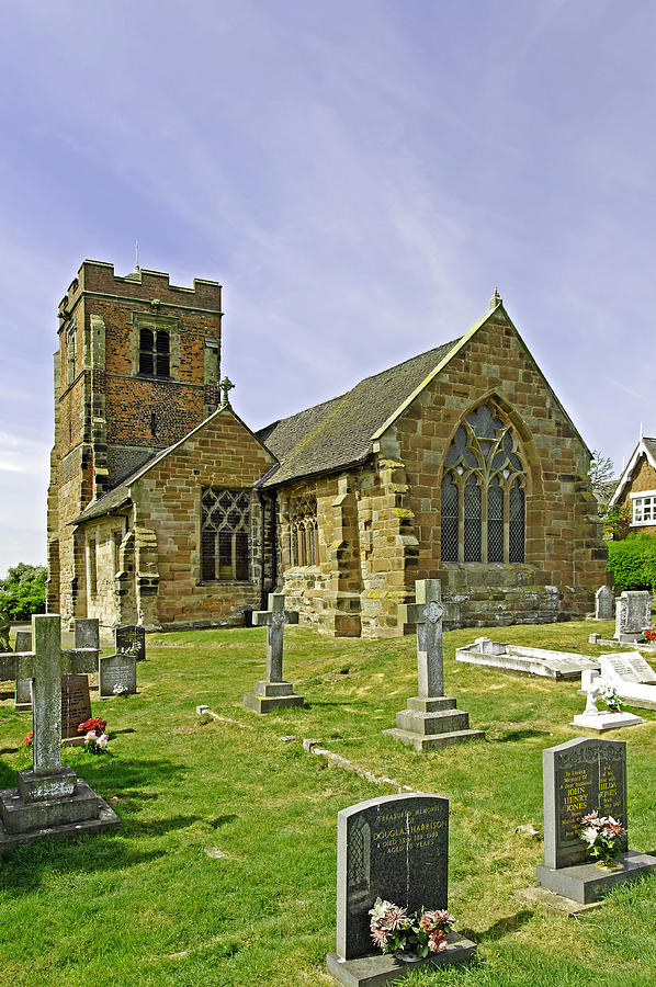 St Leonards Church - Wychnor Photograph by Rod Johnson
